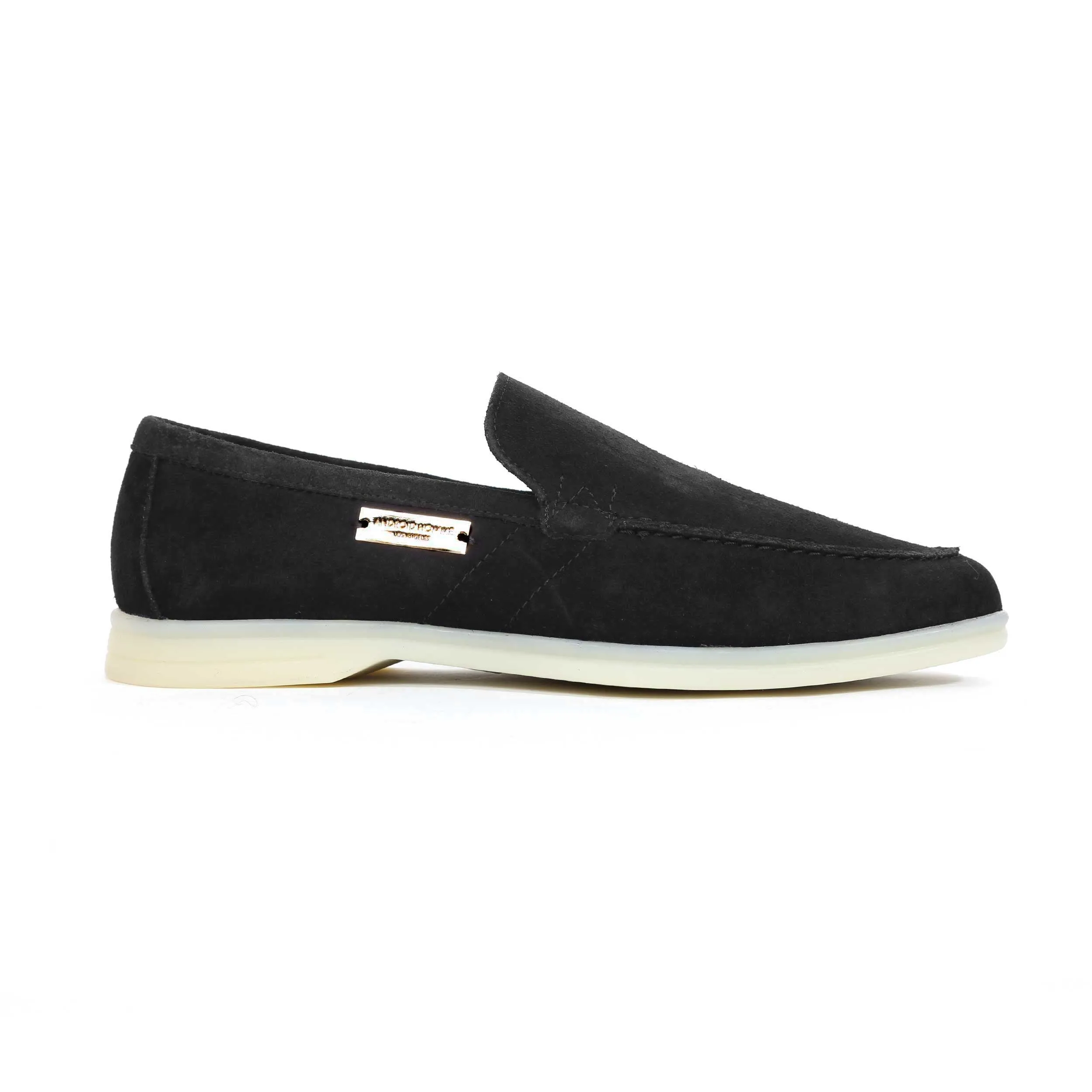 Android Homme Comporta Loafer in Black Suede