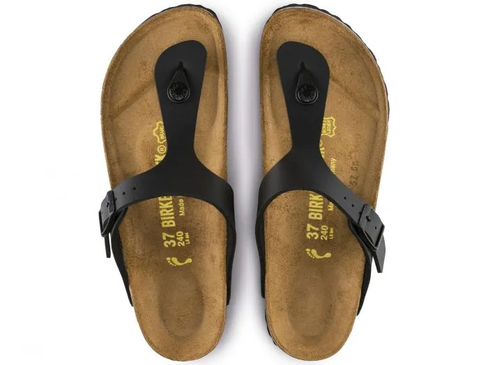 Birkenstock Gizeh Birko Flor - Black