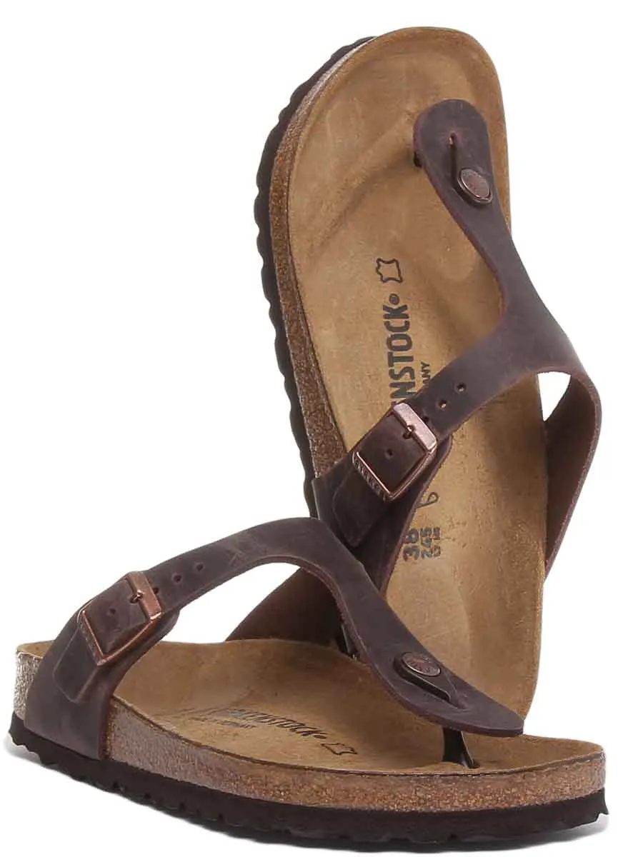 Birkenstock Gizeh In Brown | Regular Fit