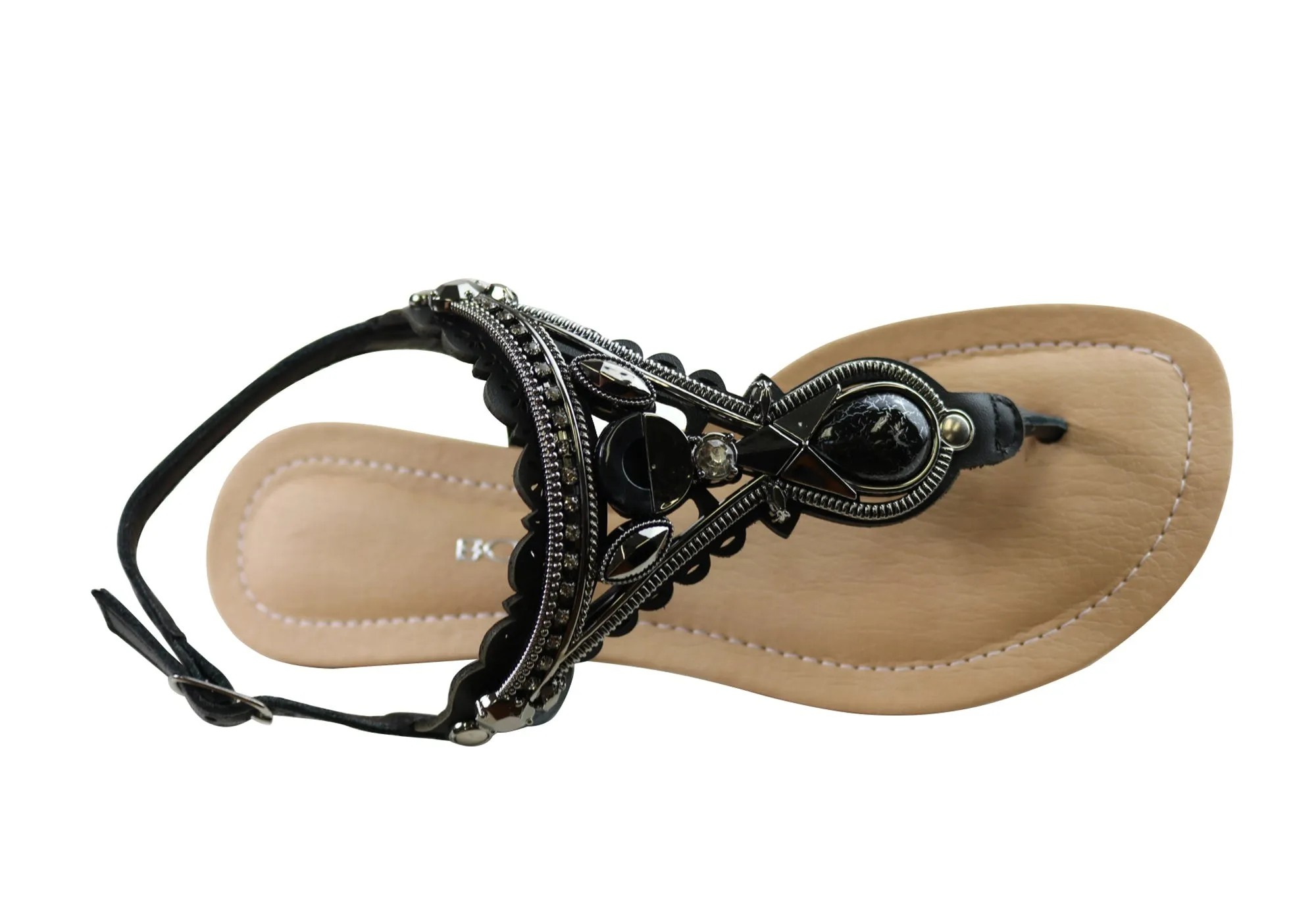 Bottero Caymen Womens Comfortable Leather Sandals Made In Brazil