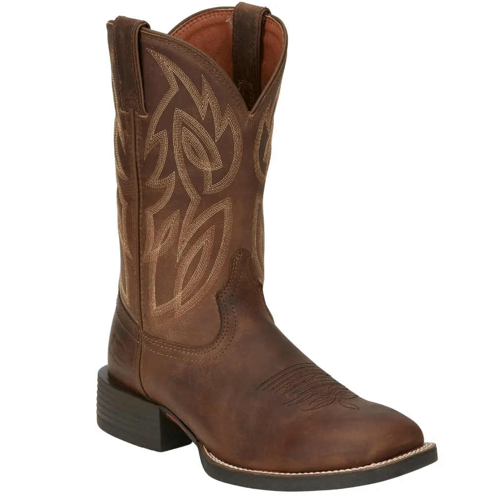 Canter Square Toe Cowboy Boots