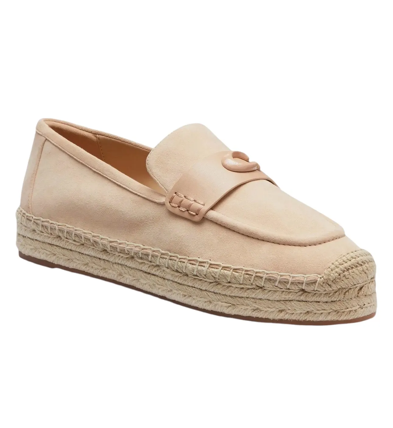 Coach Camilla Suede Espadrilles Beechwood 9.5B