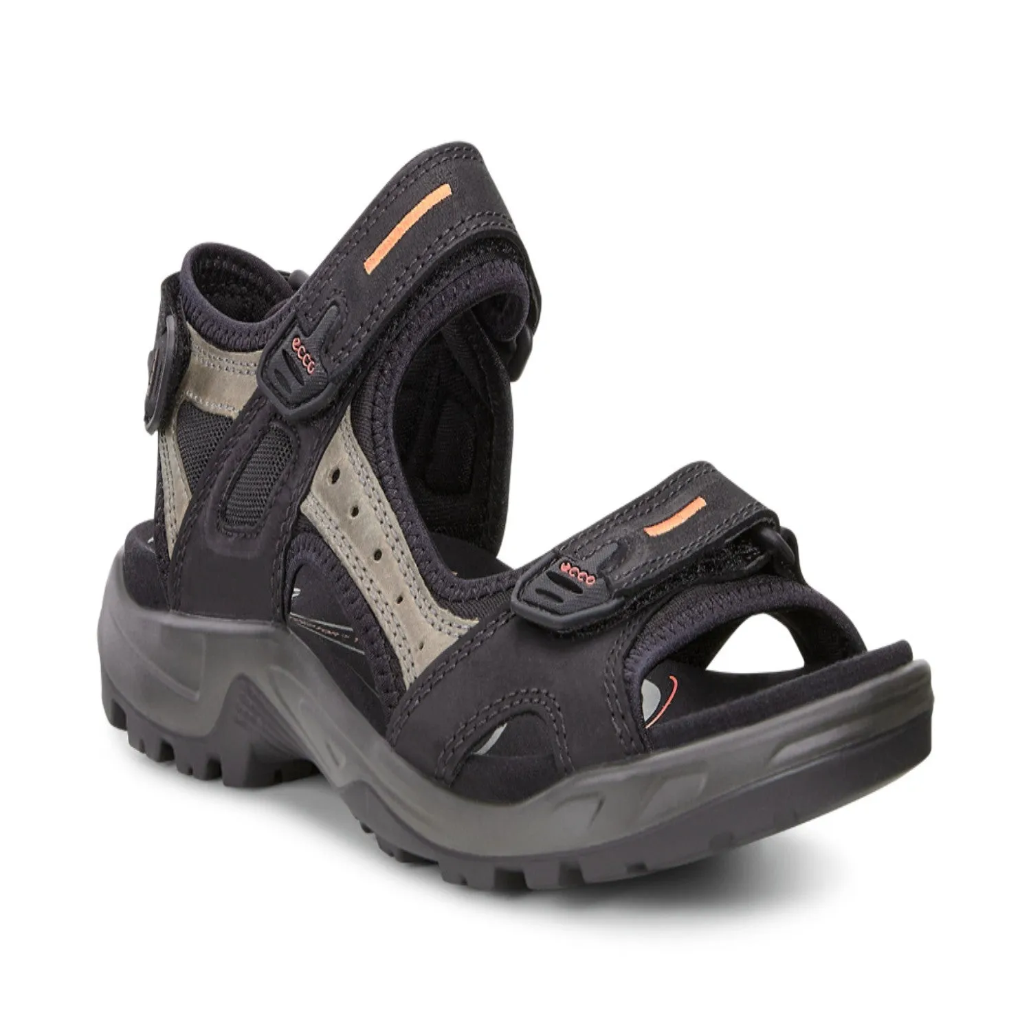 ECCO Men's Offroad Yucatan in Black/Mole/Black