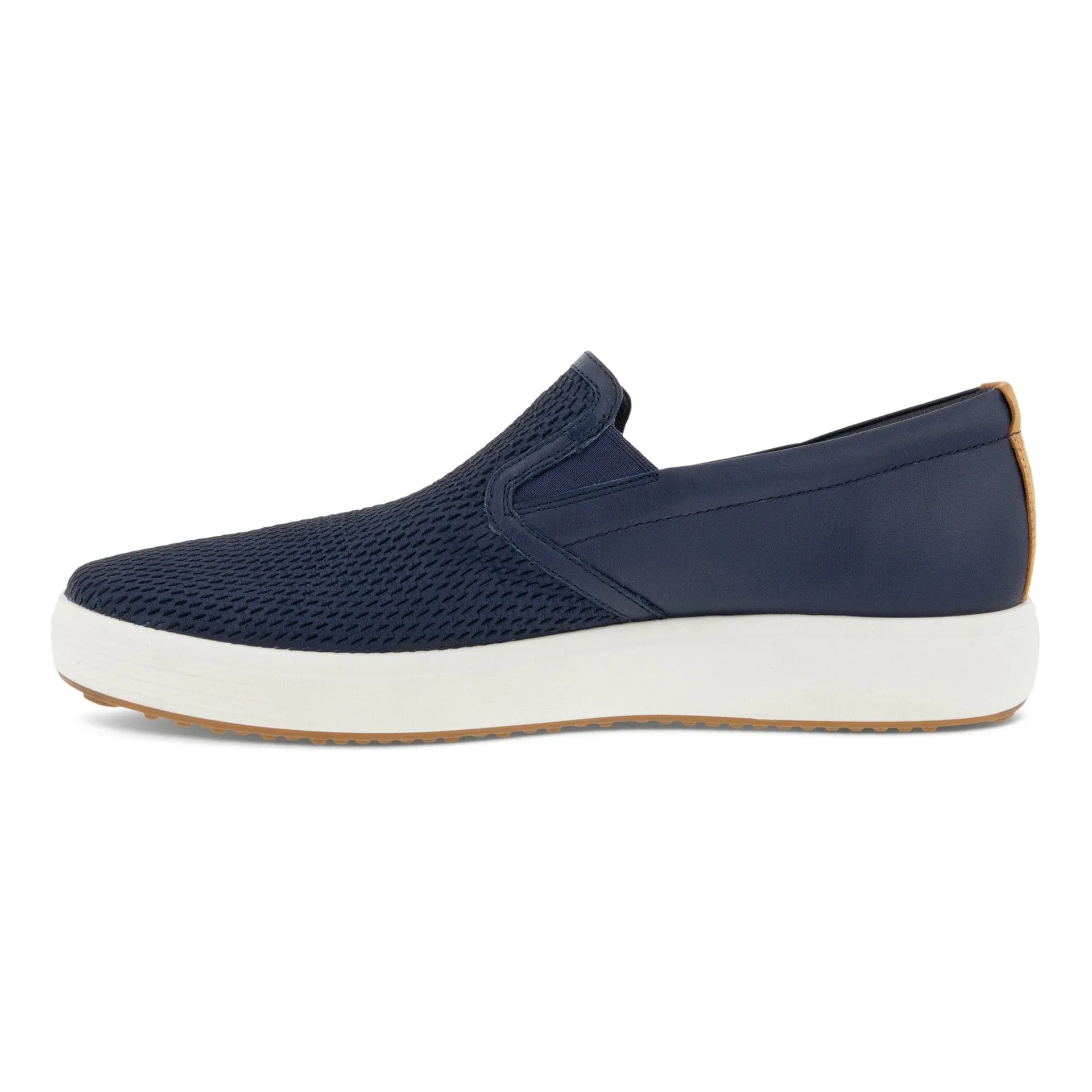 Ecco Men's Soft 7 Slip On Sneakers- Marine