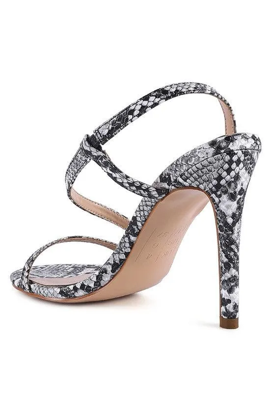 Epoque Heeled Strappy Slingback Sandal