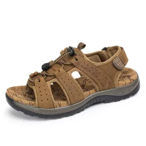 Genuine Leather Comfortable Beach Sandals