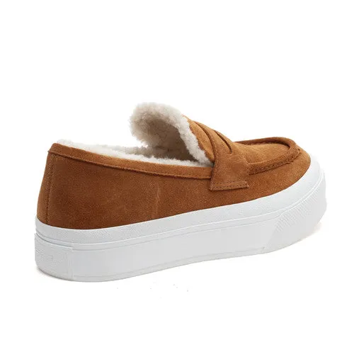 Giles Suede Slip-Ons