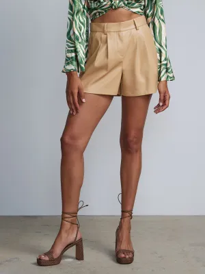 High Rise Pleated Short