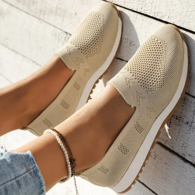 Ivyshape | Breathable Slip-On Sneakers for Women