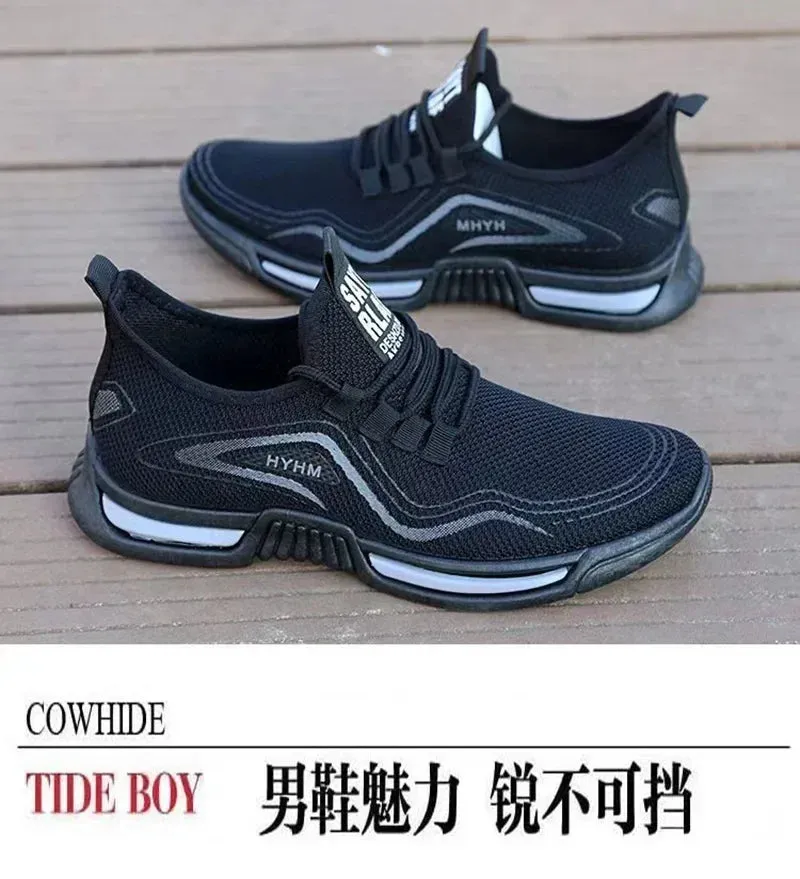 Men Shoes Casual Slip on Fashion Sneakers Male Sport Running Shoes Gym Training Walking Tennis Shoes Non Slip Workout Flats