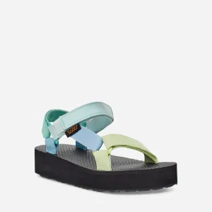 Midform Universal Kids Sandal - Light Green Multi