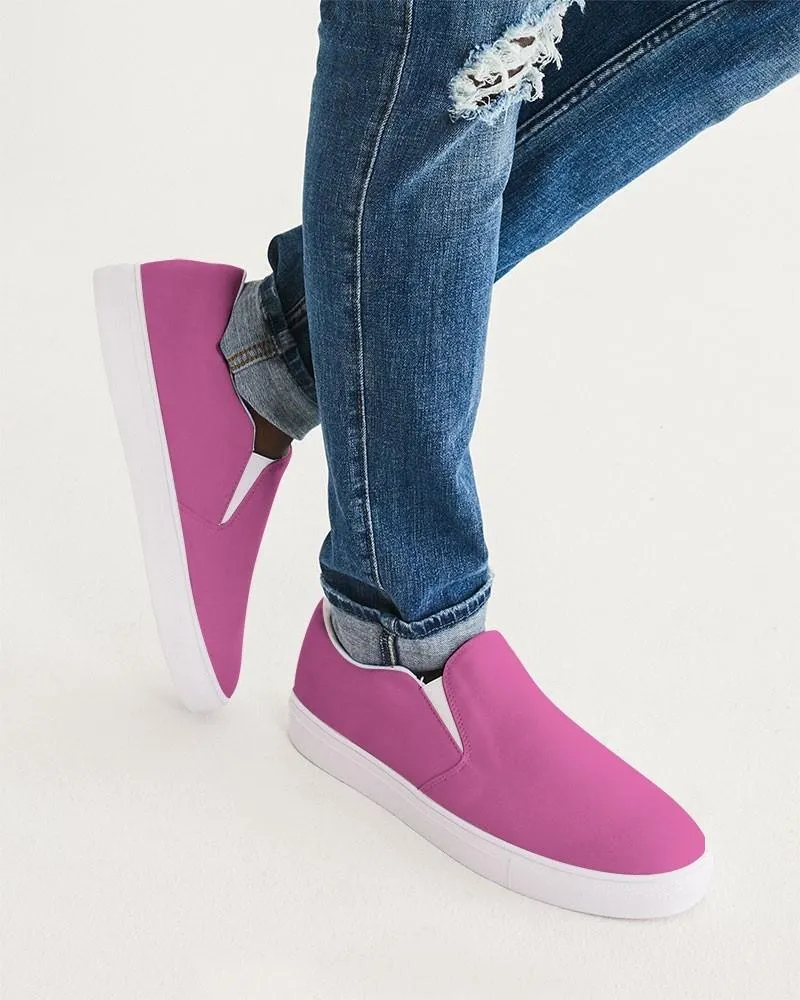 Midtone Magenta Slip-On Canvas Sneakers | Men's | C10M80Y0K0