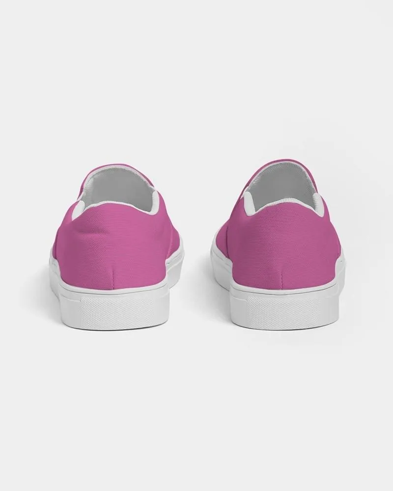 Midtone Magenta Slip-On Canvas Sneakers | Men's | C10M80Y0K0