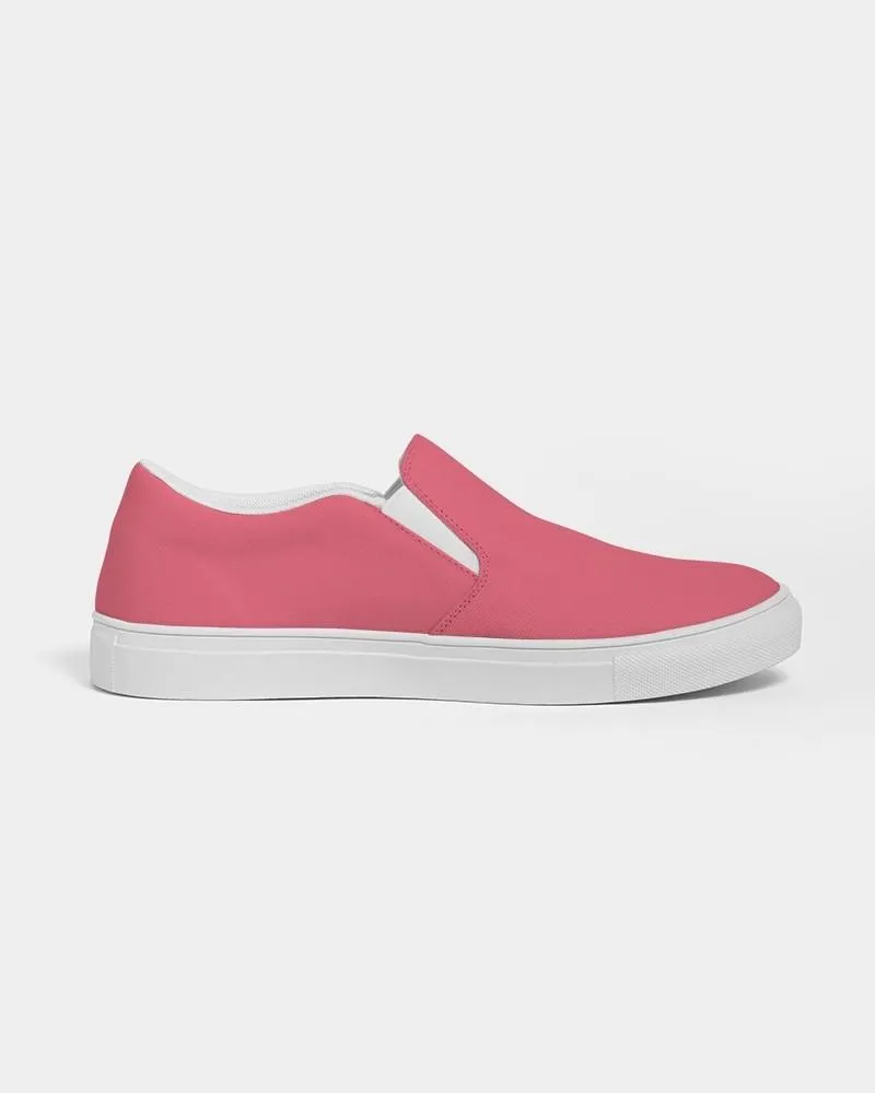 Midtone Pink Slip-On Canvas Sneakers | Women's | C0M80Y40K0