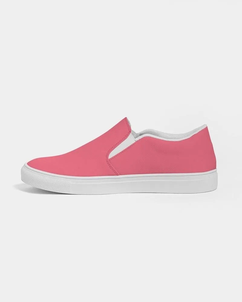 Midtone Pink Slip-On Canvas Sneakers | Women's | C0M80Y40K0