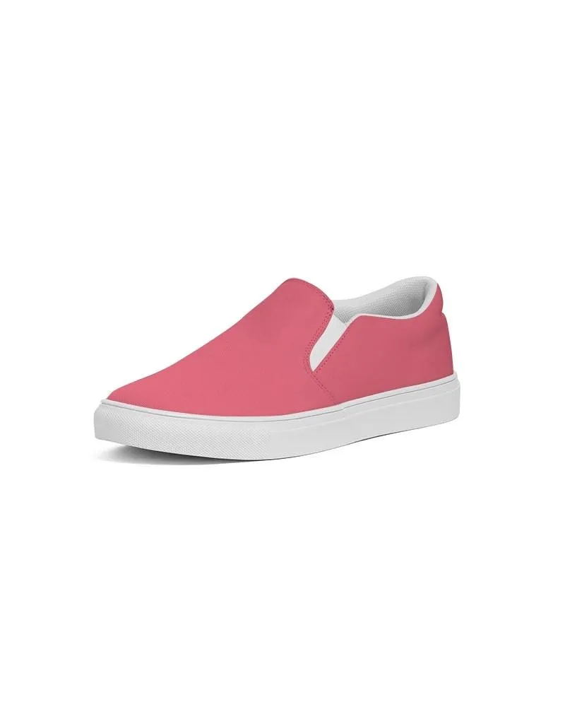 Midtone Pink Slip-On Canvas Sneakers | Women's | C0M80Y40K0