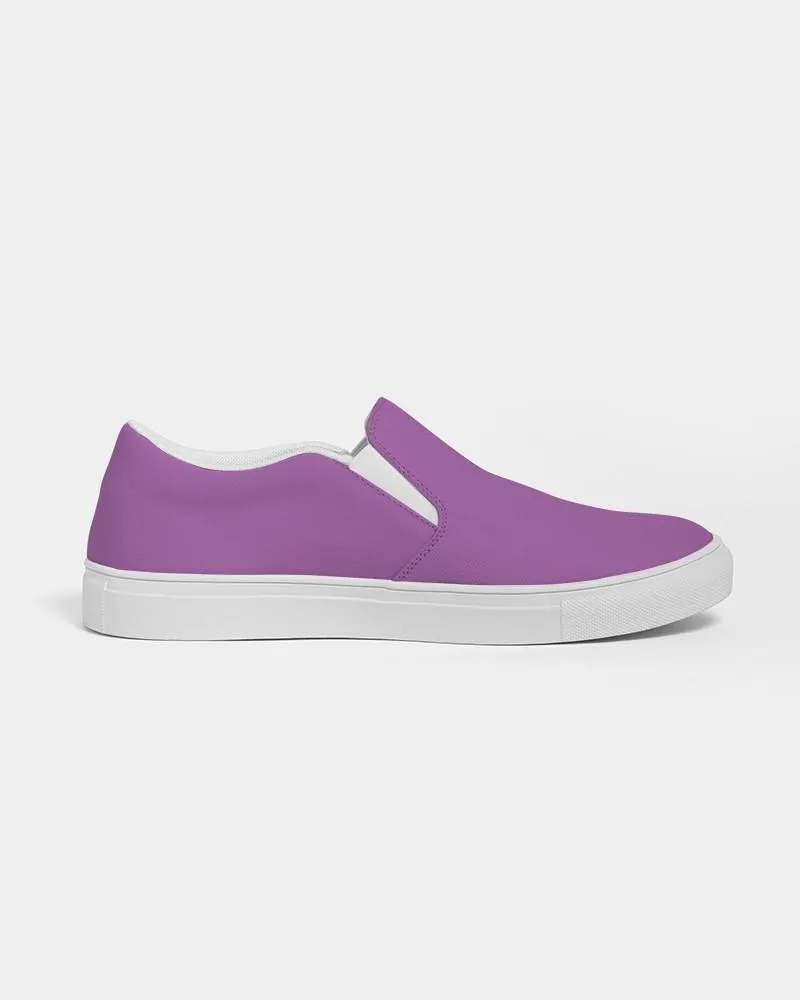 Midtone Purple Slip-On Canvas Sneakers | Men's | C40M80Y0K0