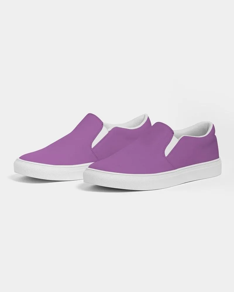 Midtone Purple Slip-On Canvas Sneakers | Men's | C40M80Y0K0