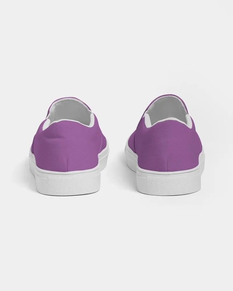 Midtone Purple Slip-On Canvas Sneakers | Men's | C40M80Y0K0