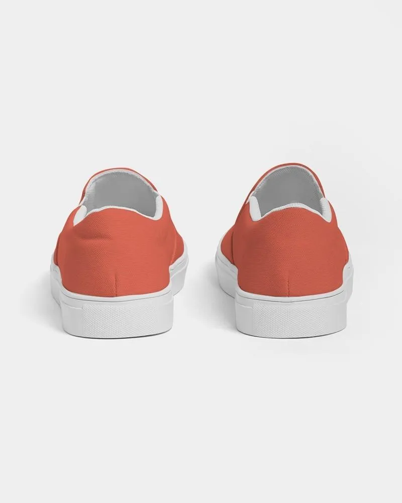 Midtone Red Slip-On Canvas Sneakers | Men's | C0M80Y80K0