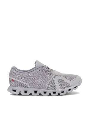 On Cloud Men's Cloud 5 Running Shoes- Fog/Alloy