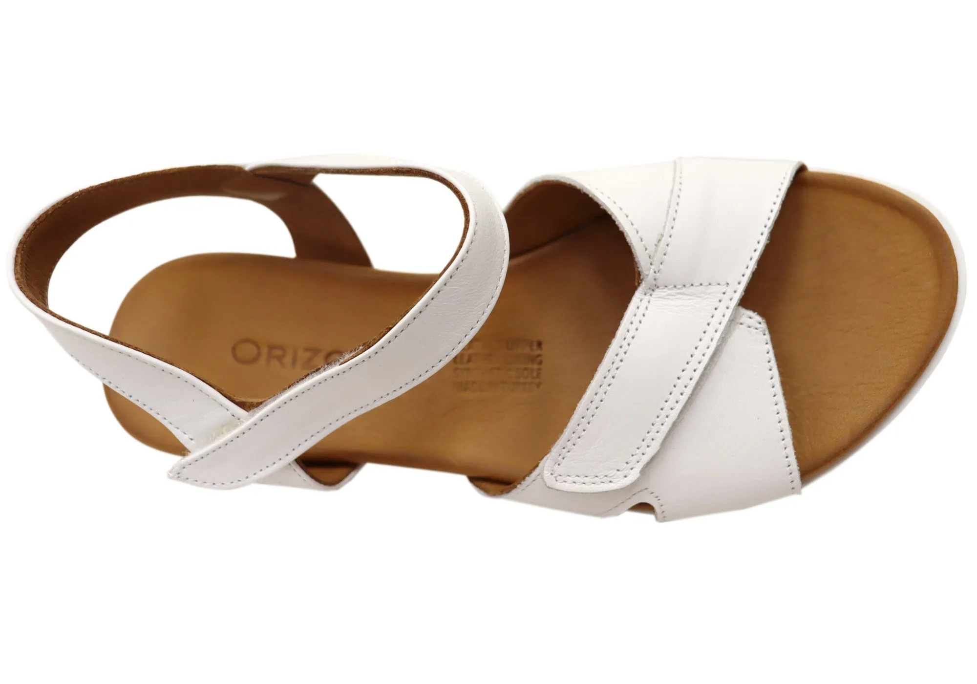 Orizonte Luvve Womens Comfortable European Leather Sandals