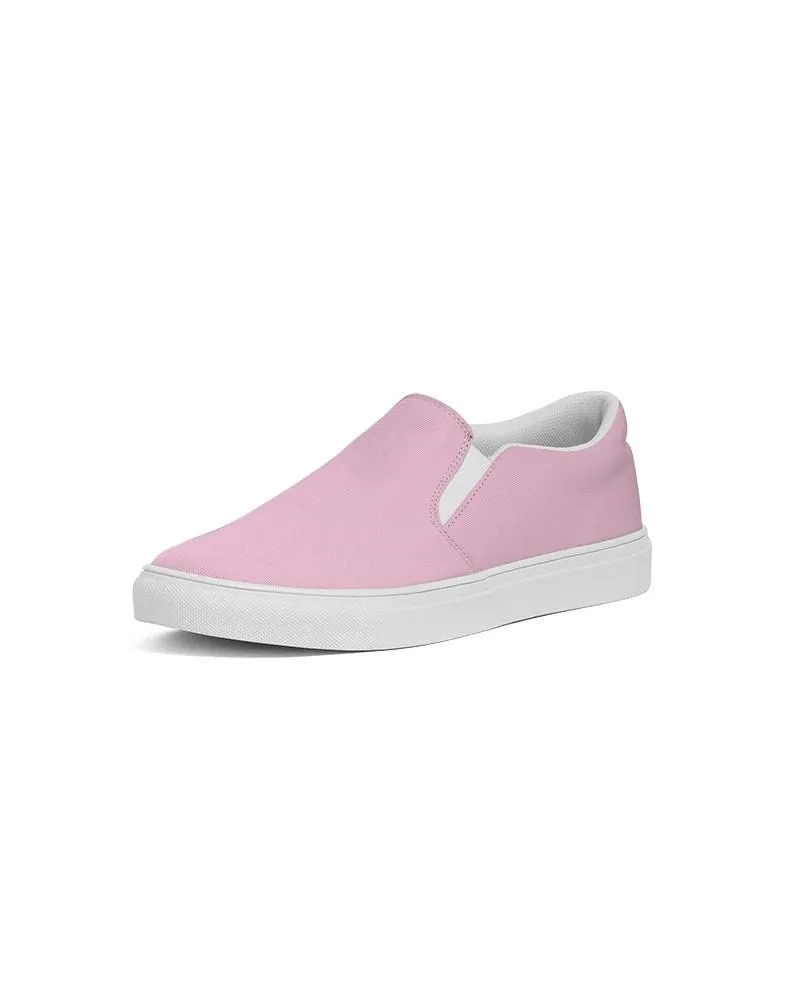 Pale Pastel Magenta Slip-On Canvas Sneakers | Women's | Bright Pale Pastel Magenta | C0M30Y0K0