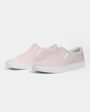 Pale Pink Slip-On Canvas Sneakers | Men's | Bright Pale Pink | C0M10Y5K0