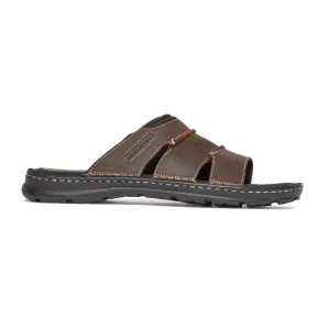 Rockport Mens Darwyn Leather Slide Sandal