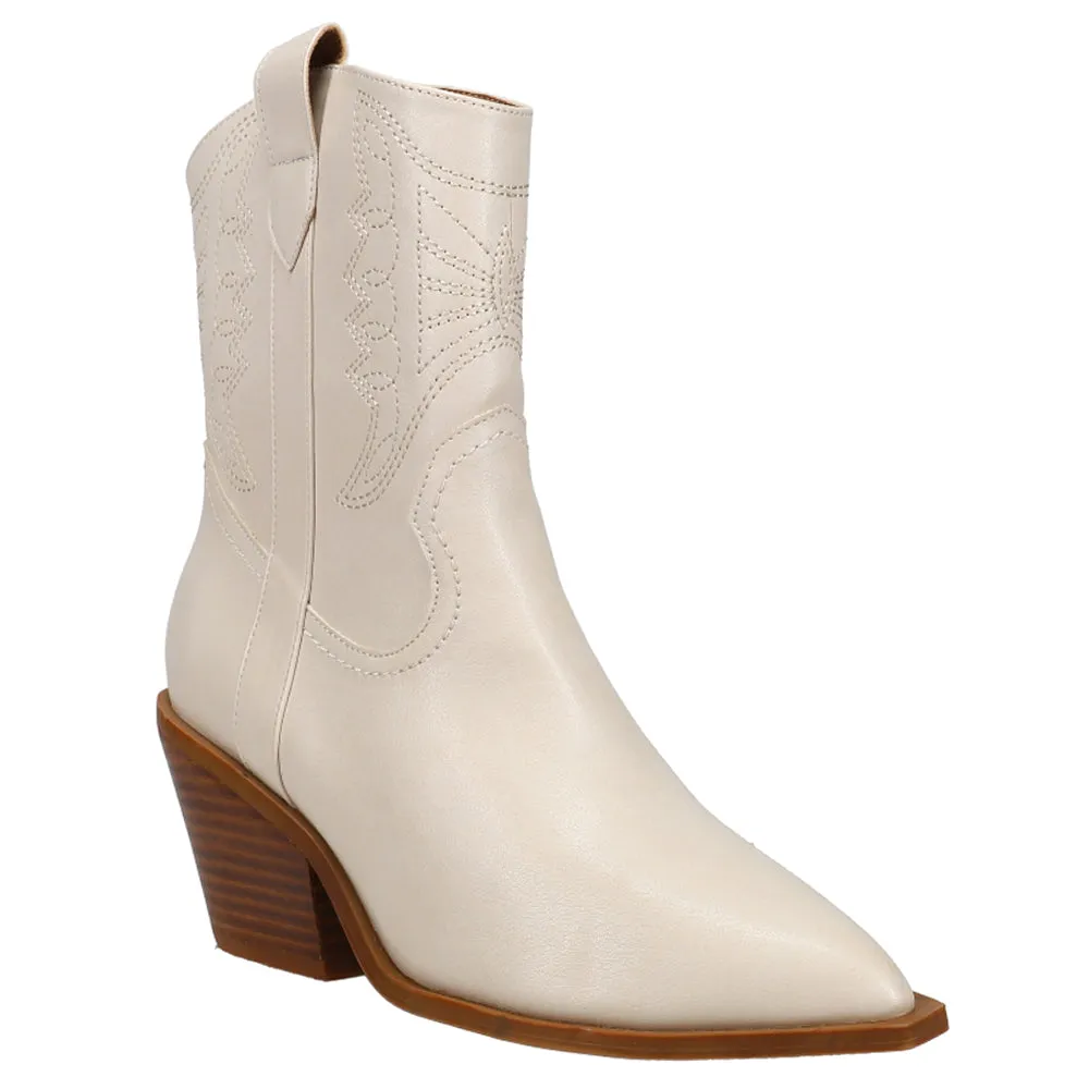 Rowdy Snip Toe Cowboy Booties