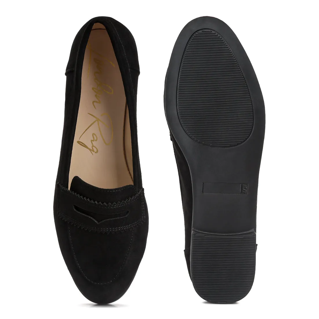 Seude Flat Loafers