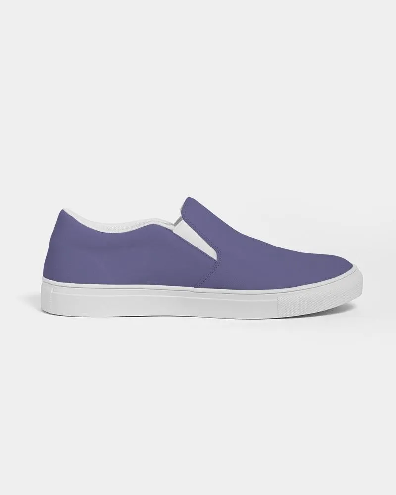 Shaded Pastel Blue Slip-On Canvas Sneakers | Men's | C60M60Y0K30