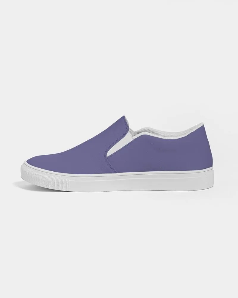 Shaded Pastel Blue Slip-On Canvas Sneakers | Men's | C60M60Y0K30