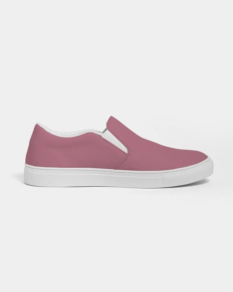 Shaded Pastel Pink Slip-On Canvas Sneakers | Women's | C0M60Y15K30