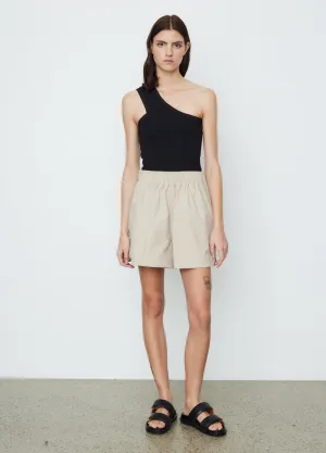 Stretch Cotton Tennis Shorts