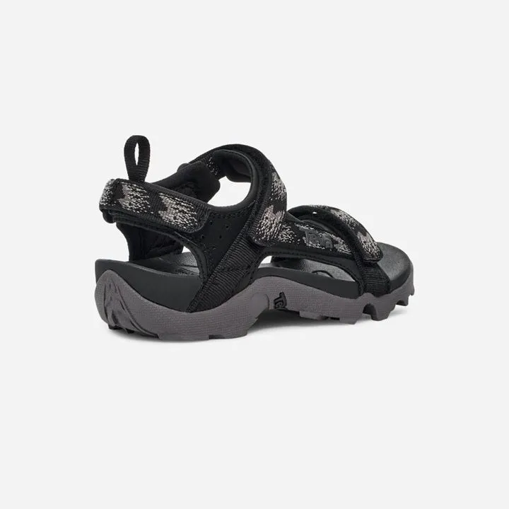 Tanza Kid's Active Sandal - Rainfall Black/Grey