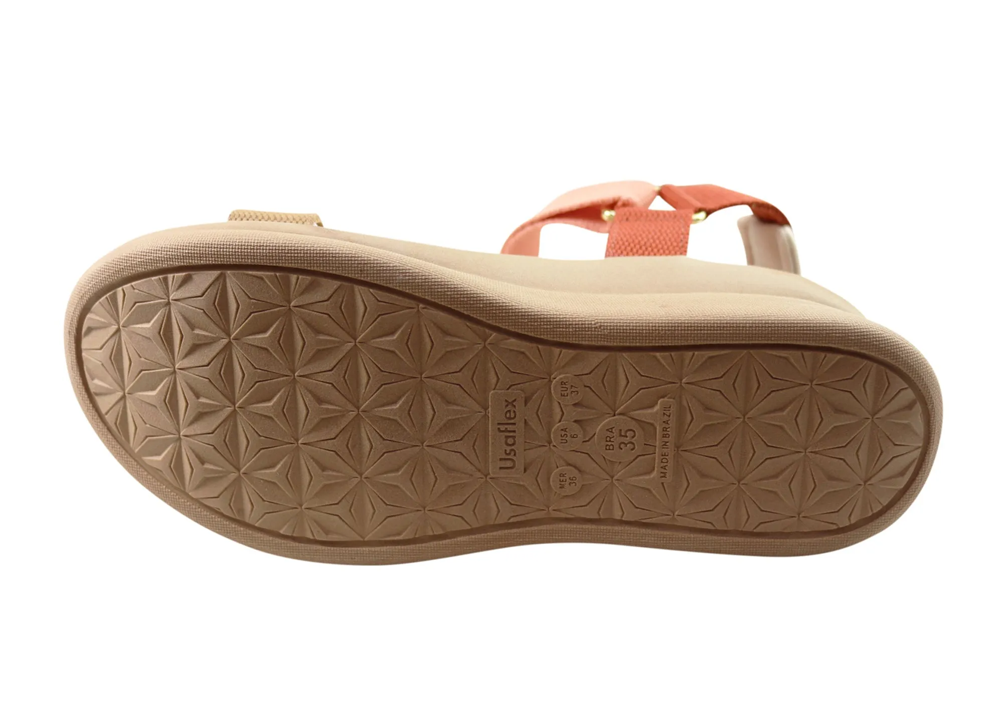 Usaflex Reece Womens Comfortable Sandals Made In Brazil