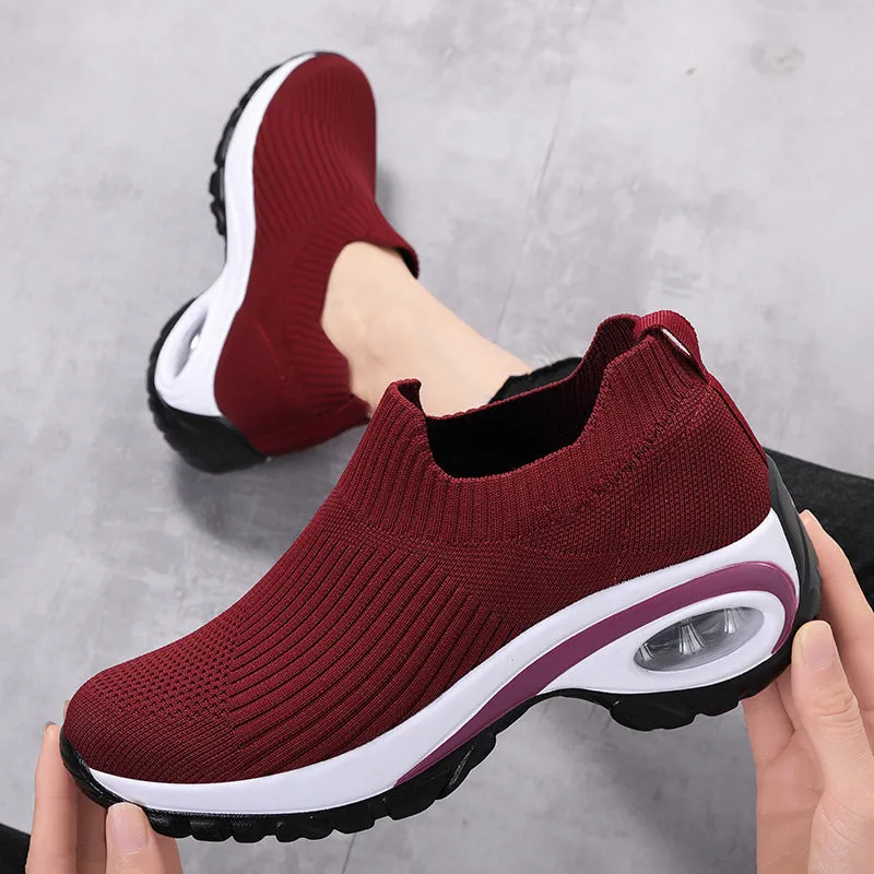 Vanccy Comfortable Breathable Platform Sneakers