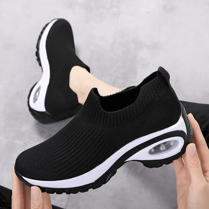 Vanccy Comfortable Breathable Platform Sneakers