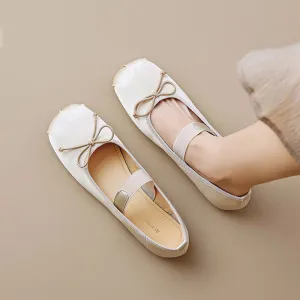 Women Cute Soft Canvas Flats Ballet Shoes