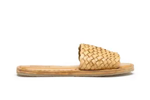 Women's Woven Sandal in Honey